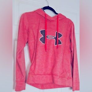 UNDER armour hoodie peach